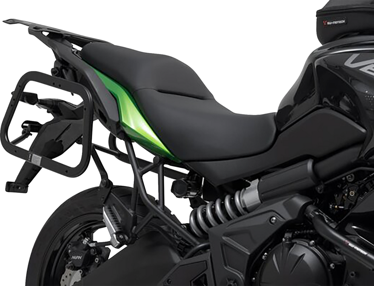 SW-Motech TRAX ADV Aluminum Case System - Black - Kawasaki Versys 650 '14-'24