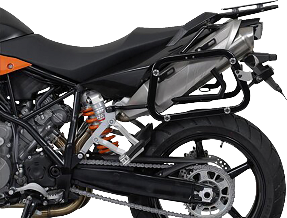 SW-Motech TRAX ADV Aluminum Case System - Black - KTM 950/990 '05-'13