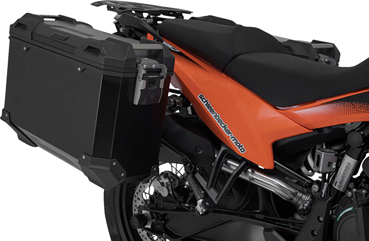 SW-Motech TRAX ADV Aluminum Case System - Black - KTM Adventure 790/890/SMT 890 '19-'24
