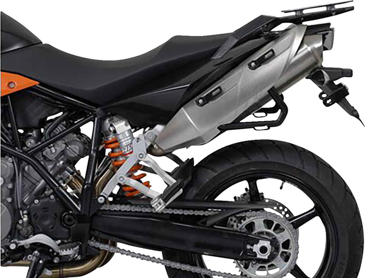 SW-Motech TRAX ADV Aluminum Case System - Black - KTM Super Moto 950/SMR 990/SMT 990 '05-'13