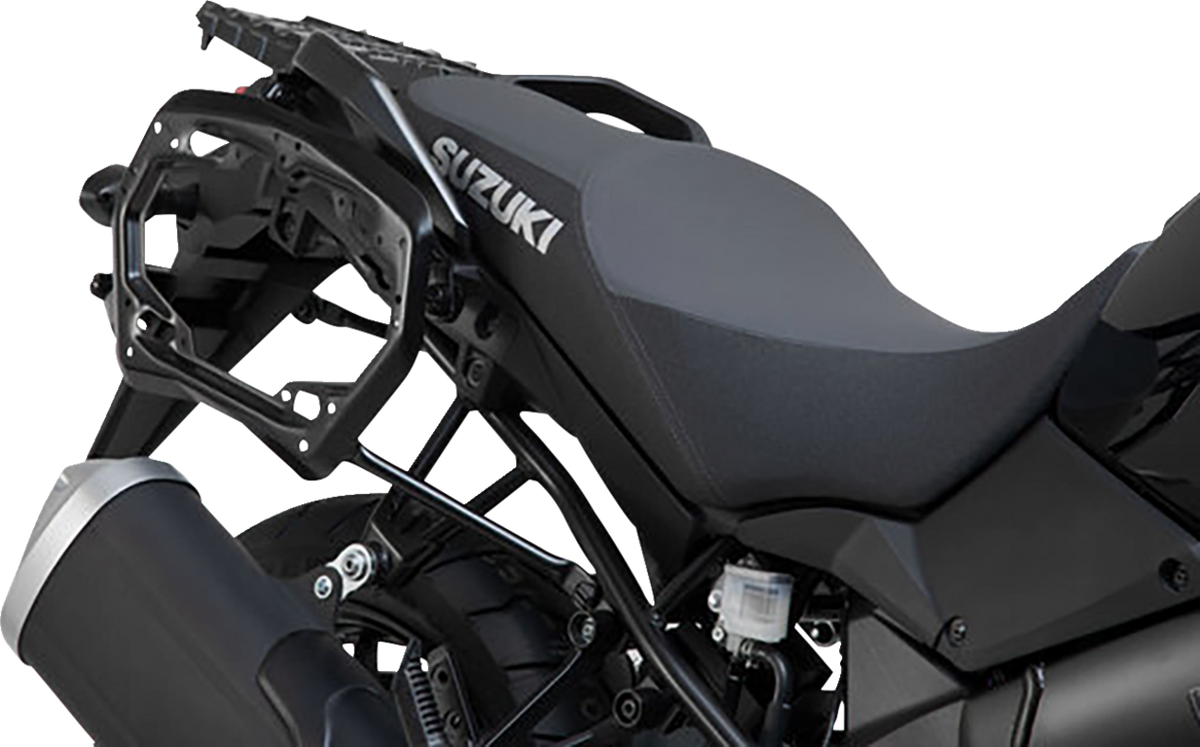 SW-Motech TRAX ADV Aluminum Case System - Black - Suzuki V-Strom 1000 '14-'19 - 3580-0389