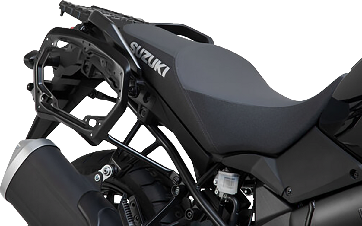SW-Motech TRAX ADV Aluminum Case System - Black - Suzuki V-Strom 1000 '14-'19 - 3580-0350