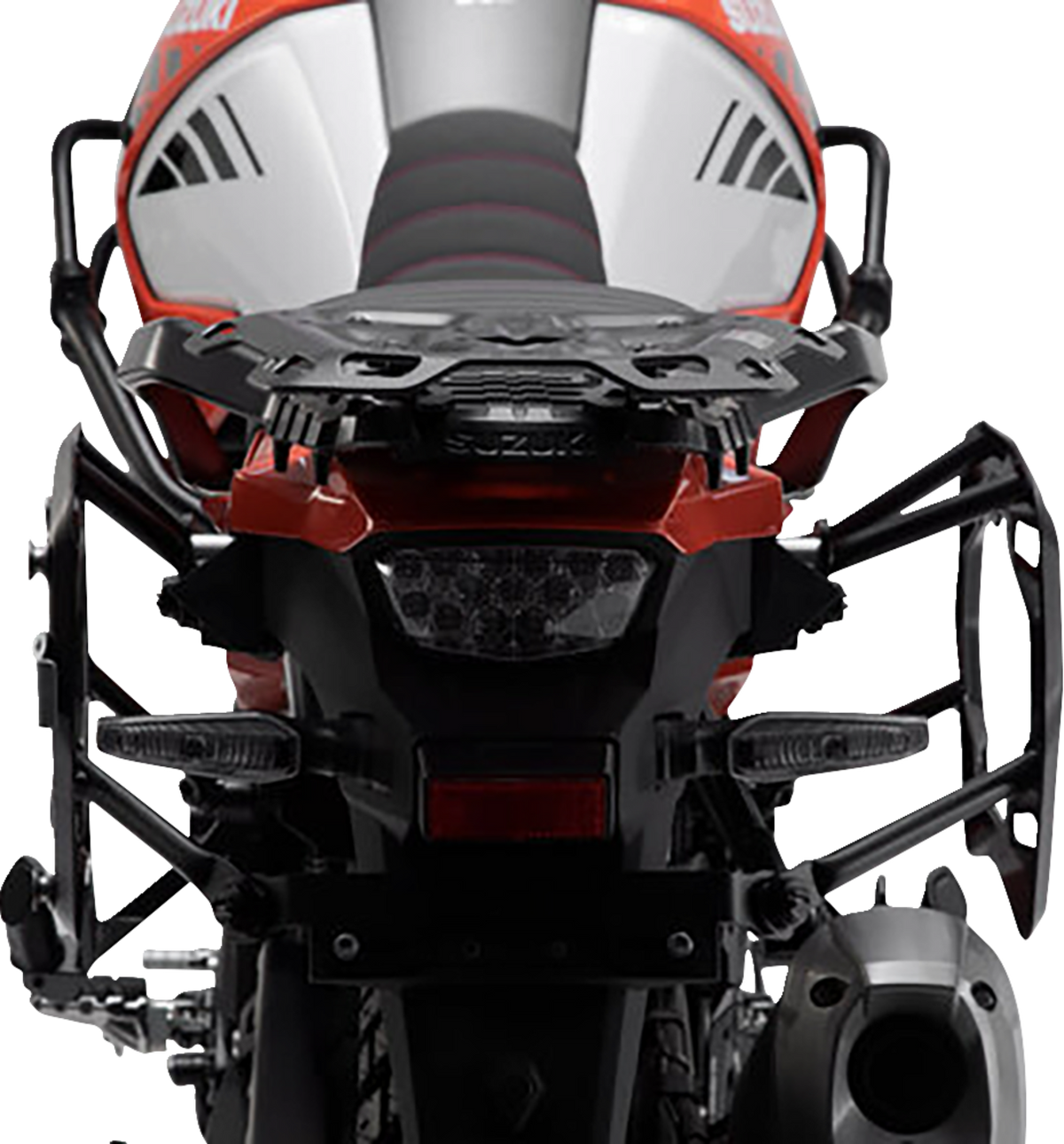 SW-Motech TRAX ADV Aluminum Case System - Black - Suzuki V-Strom 1050 '20-'24