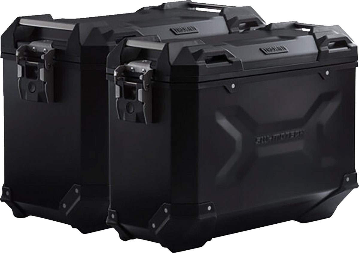 SW-Motech TRAX ADV Aluminum Case System - Black - Suzuki V-Strom 1050 DE '23-'24