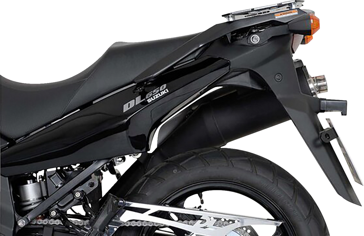 SW-Motech TRAX ADV Aluminum Case System - Black - Suzuki V-Strom 650 '04-'10
