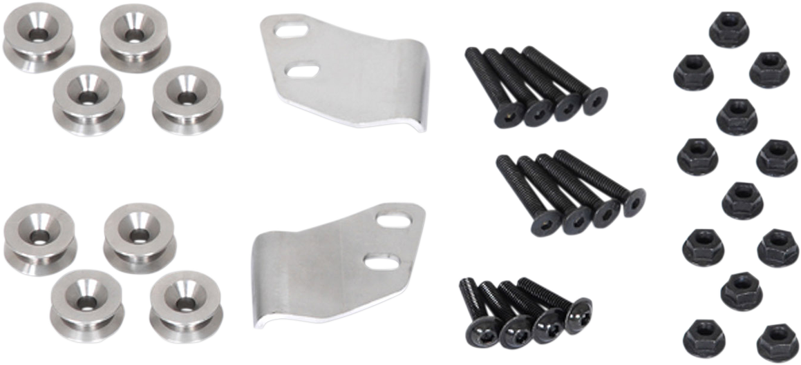 SW-Motech TRAX ADV Aluminum Case System - Black - Suzuki V-Strom 650 '11-'16