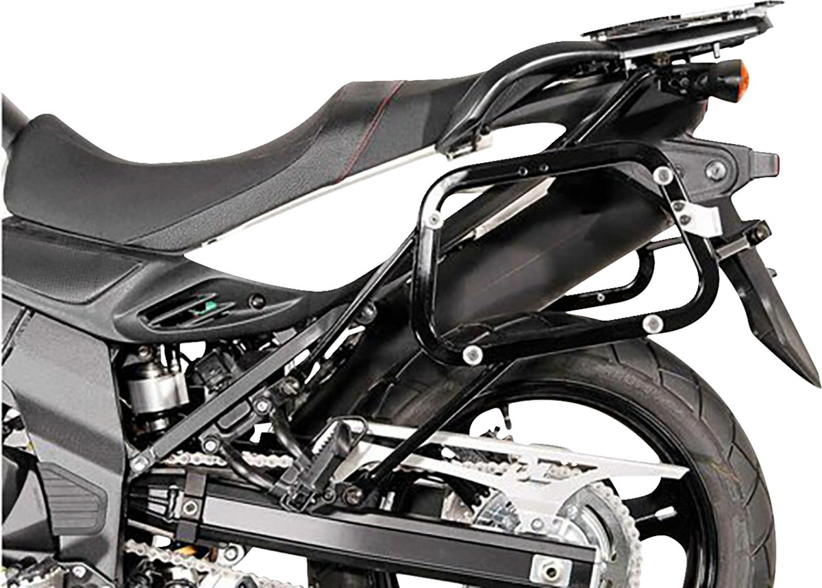 SW-Motech TRAX ADV Aluminum Case System - Black - Suzuki V-Strom 650 '11-'16