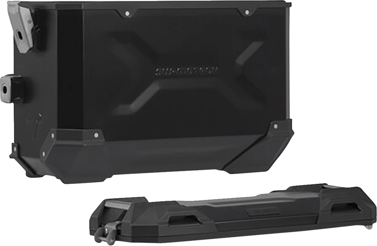SW-Motech TRAX ADV Aluminum Case System - Black - Suzuki V-Strom 650 '16-'24 - DL650 - 3580-0394