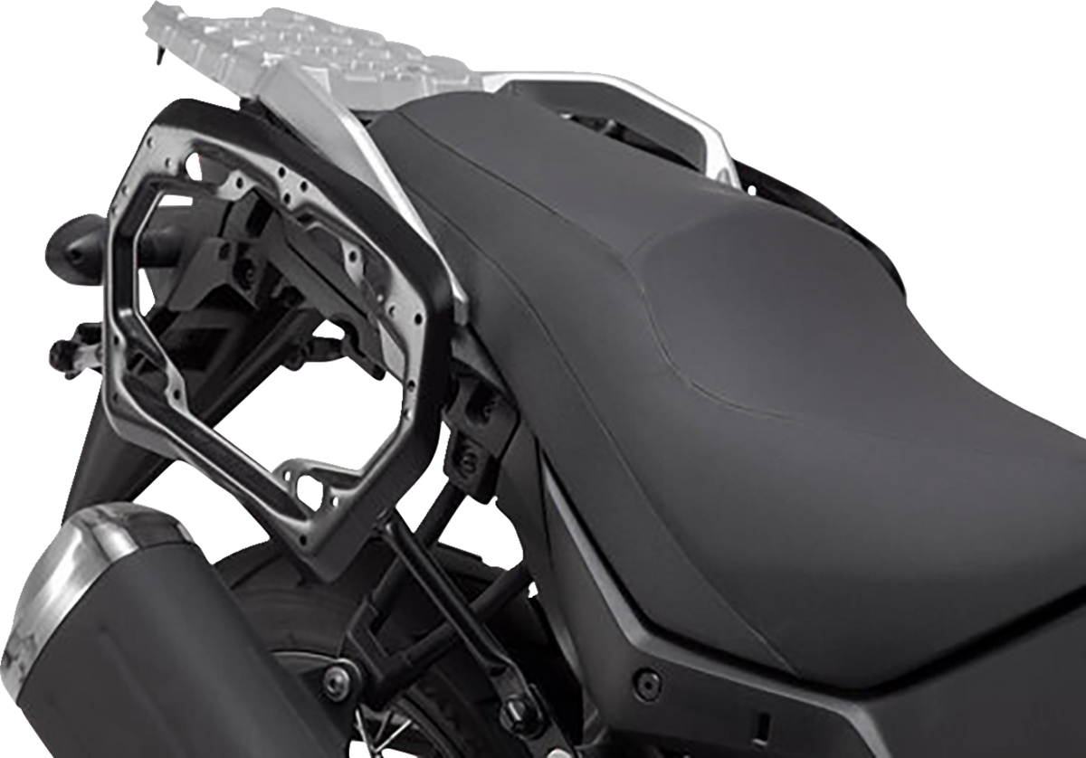 SW-Motech TRAX ADV Aluminum Case System - Black - Suzuki V-Strom 650 '16-'24 - DL650 - 3580-0395