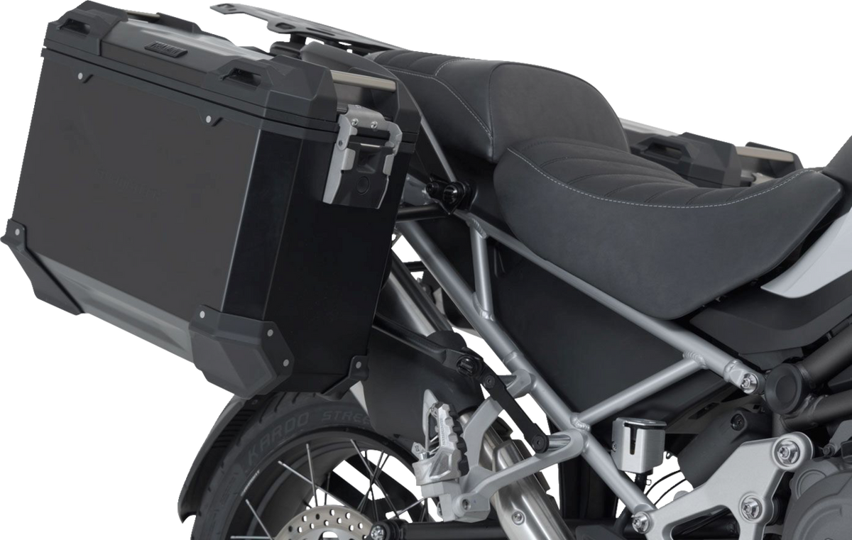 SW-Motech TRAX ADV Aluminum Case System - Black - Triumph Tiger 1200 '22-'25