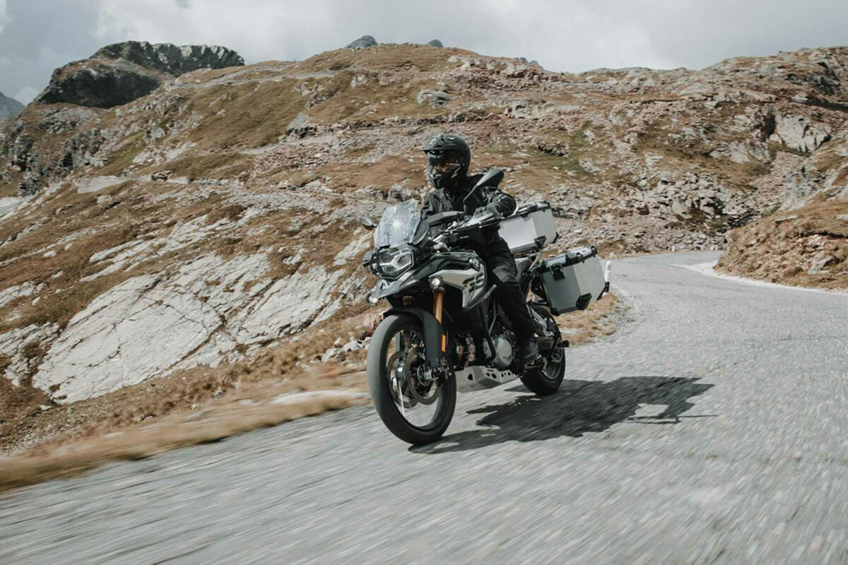 SW-Motech TRAX ADV Aluminum Case System - Black - Triumph Tiger 800 '10-'19