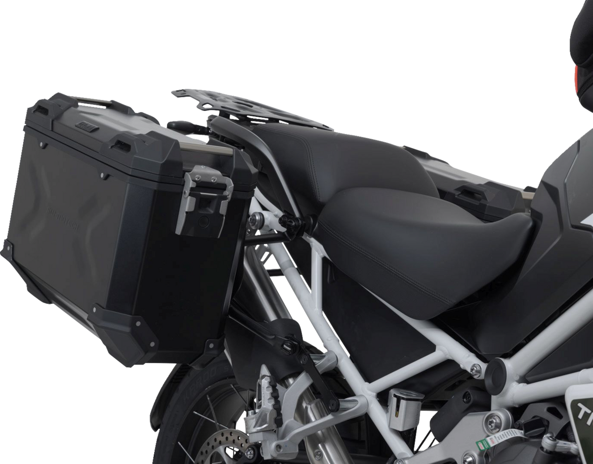 SW-Motech TRAX ADV Aluminum Case System - Black - Triumph Tiger Explorer 1200 '22-'25