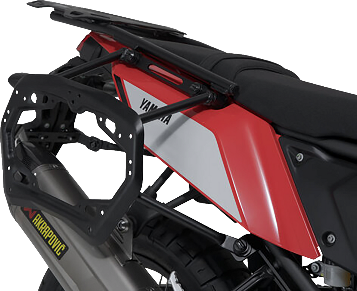 SW-Motech TRAX ADV Aluminum Case System - Black - Yamaha Tenere 700 '20-'24