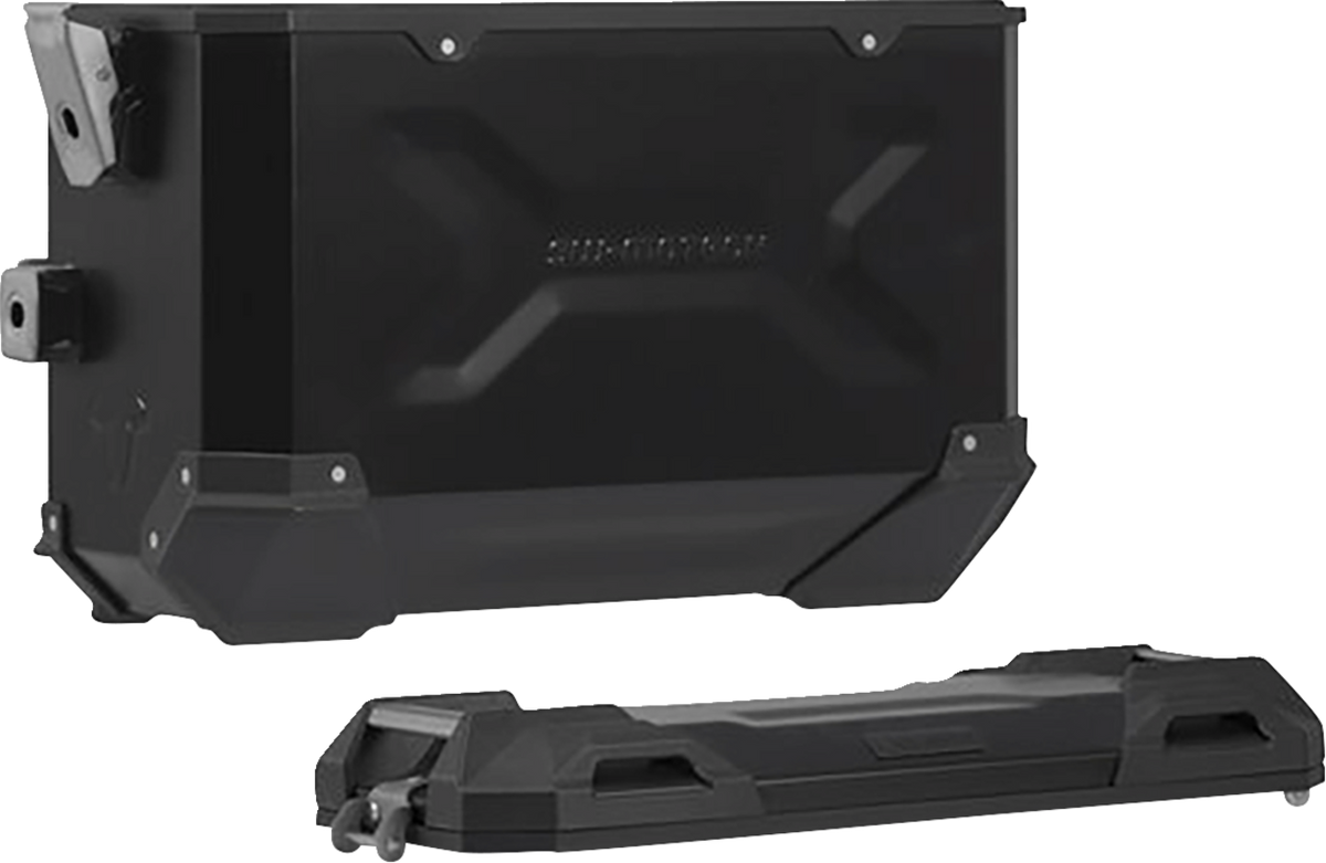 SW-Motech TRAX ADV Aluminum Case System - Black - Yamaha Tracer 9 GT '21-'24 - 3580-0352