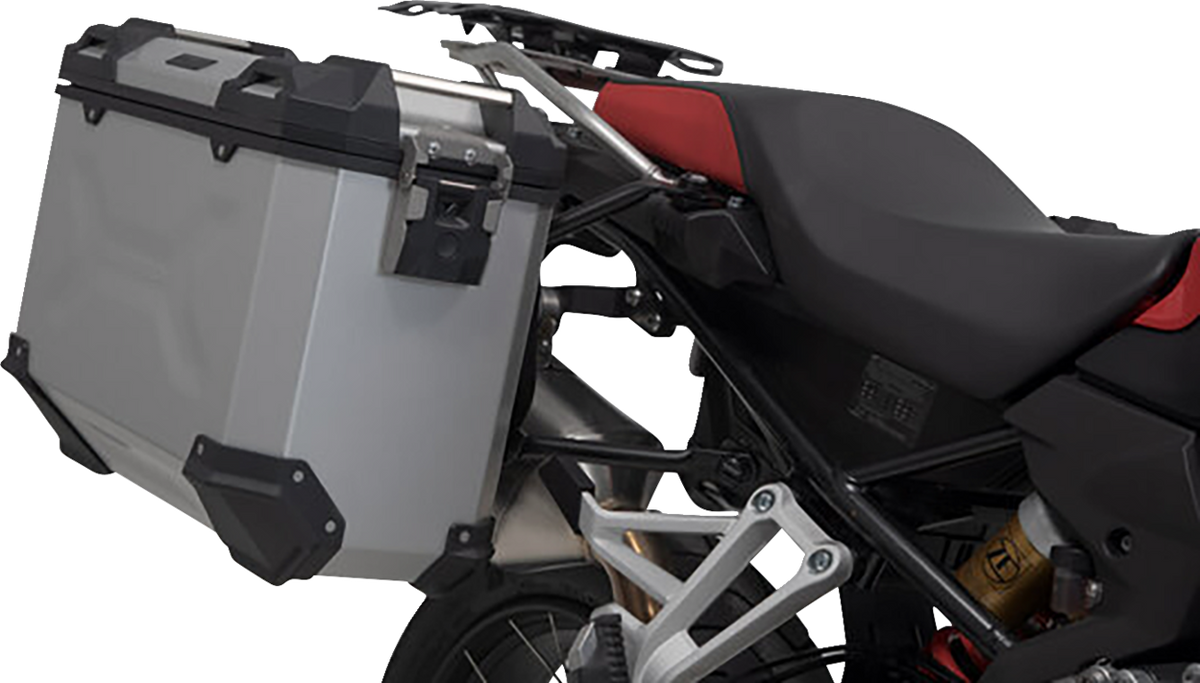 SW-Motech TRAX ADV Aluminum Case System - Silver - BMW F 750/800/850/900 GS '18-'24