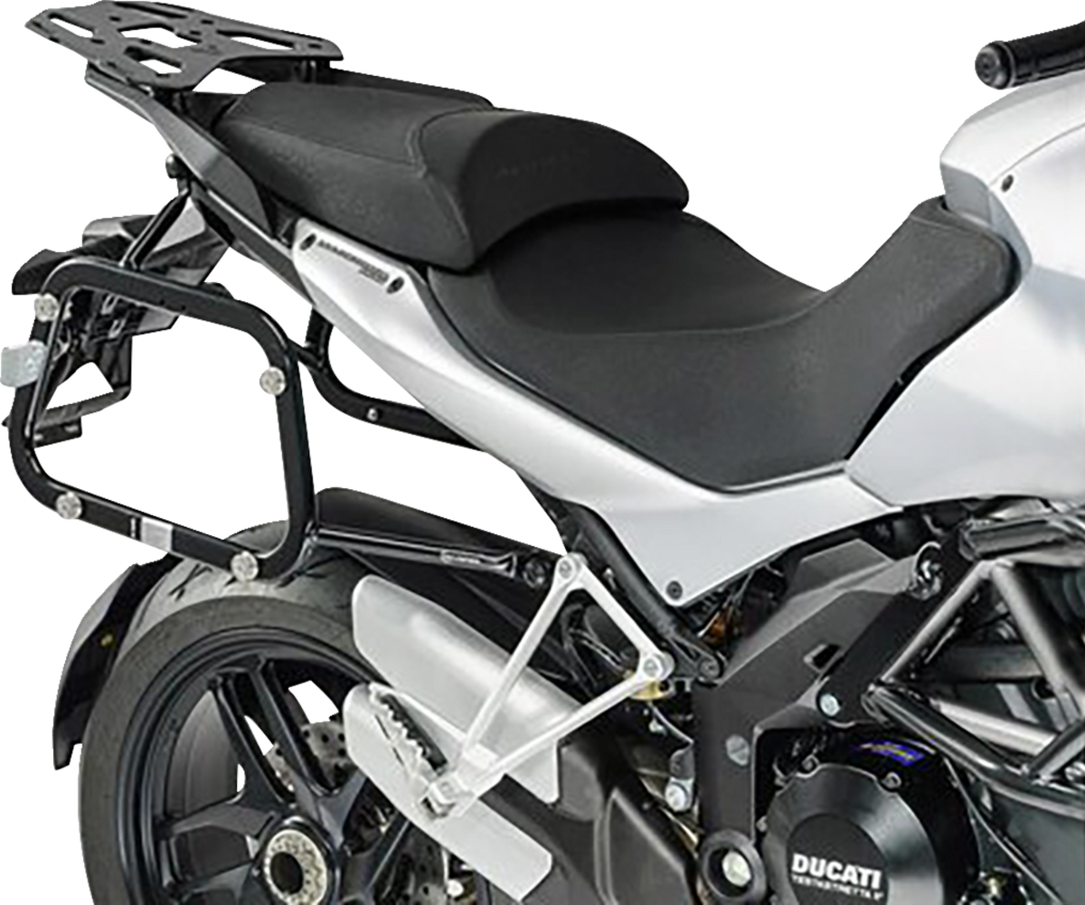 SW-Motech TRAX ADV Aluminum Case System - Silver - Ducati Multistrada 1200 '10-'14 - 3580-0446