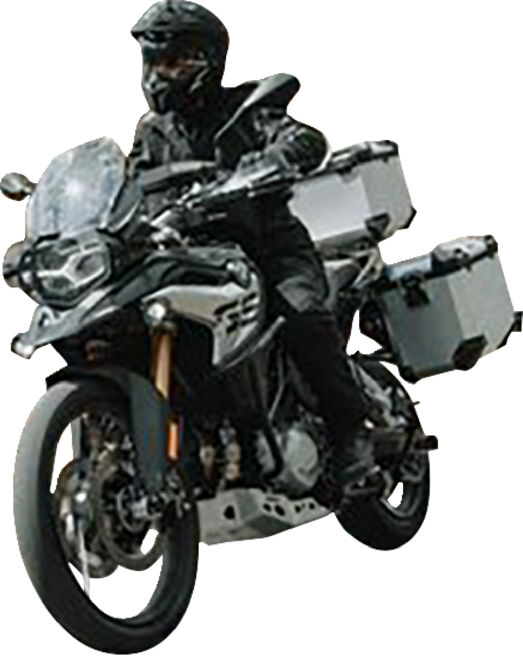 SW-Motech TRAX ADV Aluminum Case System - Silver - Honda Africa Twin '16-'17