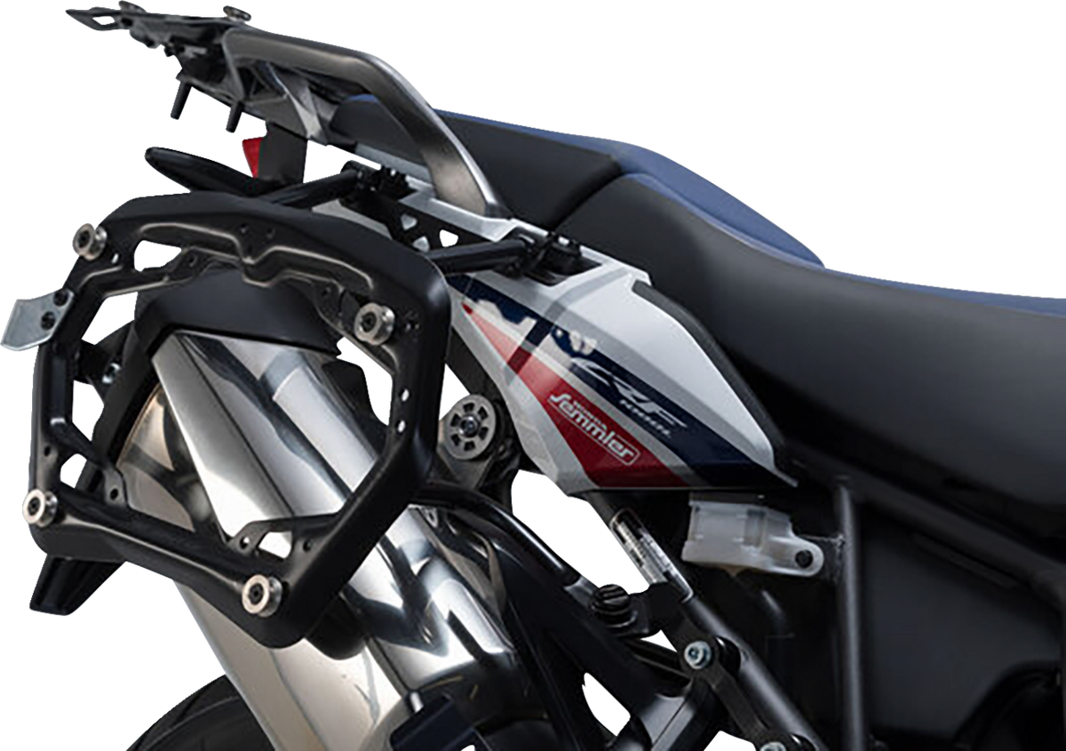 SW-Motech TRAX ADV Aluminum Case System - Silver - Honda Africa Twin '16-'17