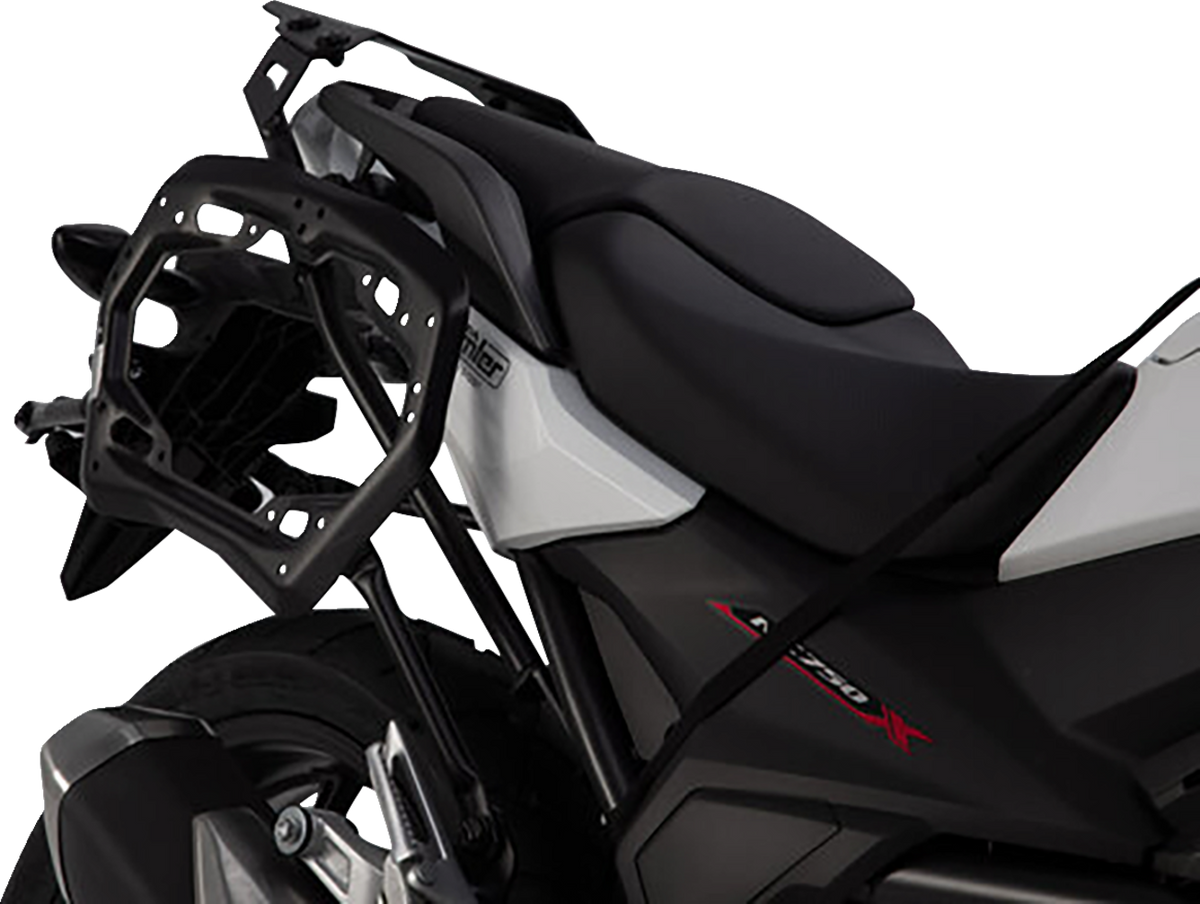 SW-Motech TRAX ADV Aluminum Case System - Silver - Honda NC750 '16-'20 - 3580-0443