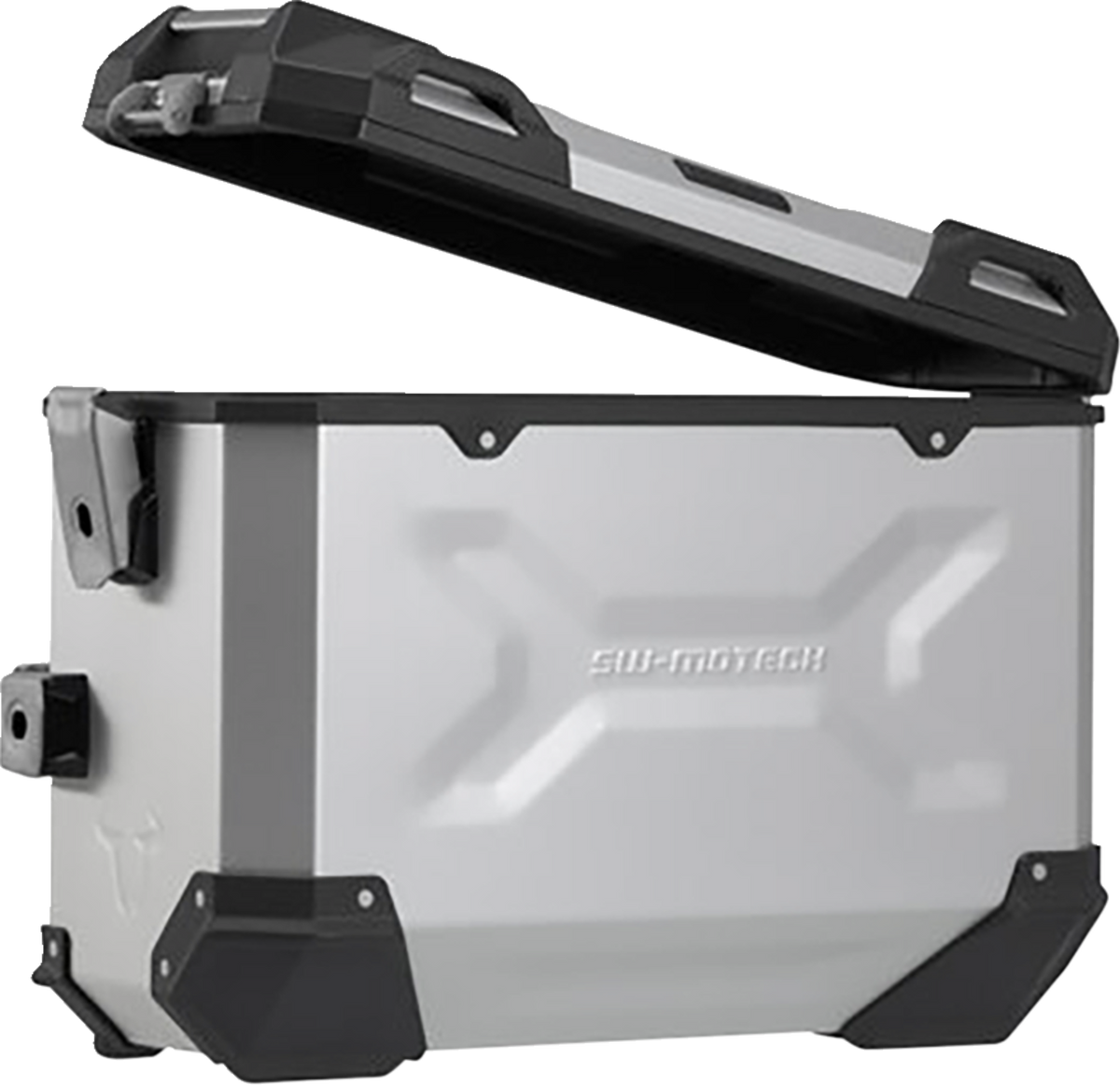 SW-Motech TRAX ADV Aluminum Case System - Silver - Honda NC750 '16-'20 - 3580-0403