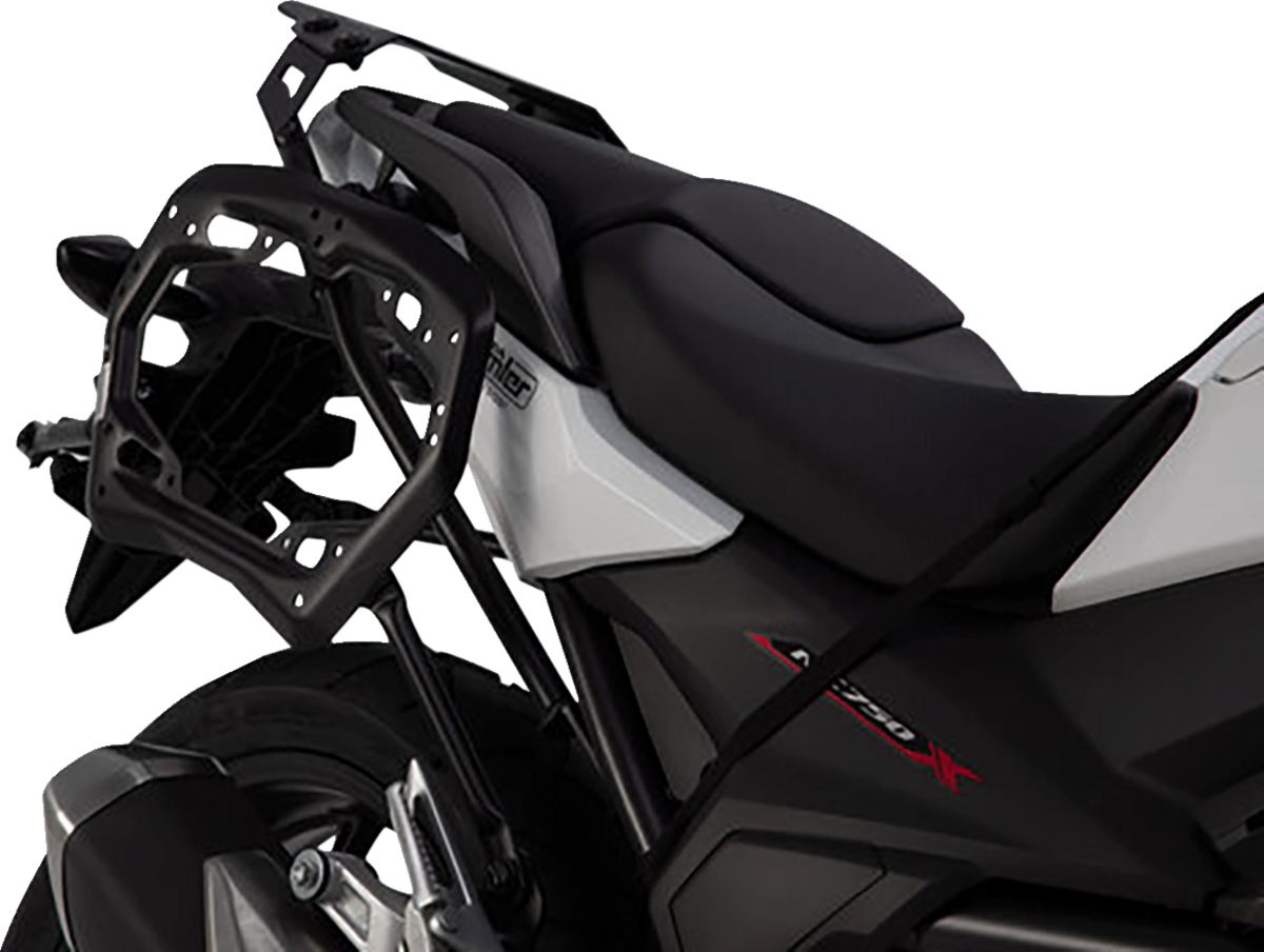SW-Motech TRAX ADV Aluminum Case System - Silver - Honda NC750 '16-'20 - 3580-0403