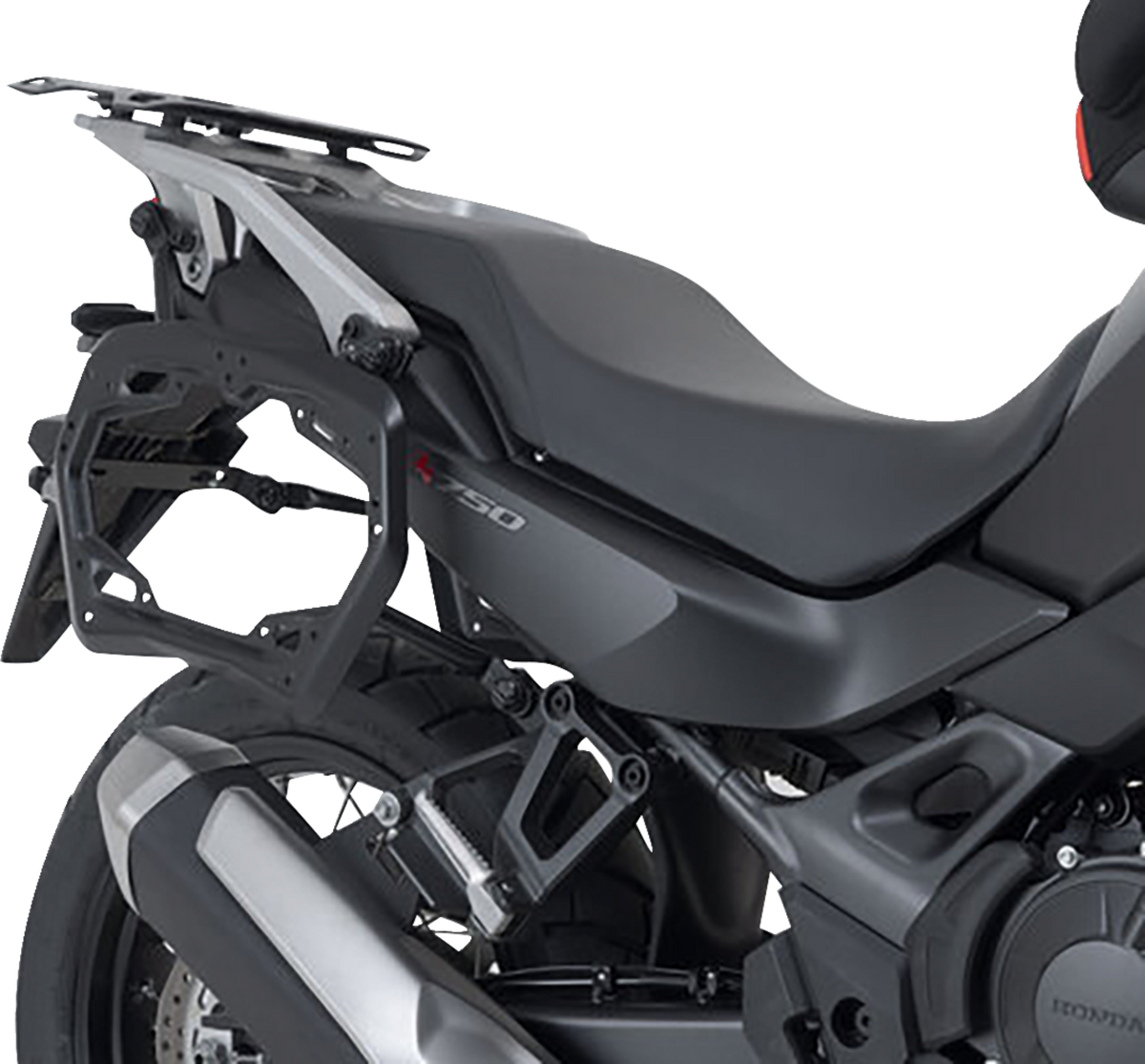SW-Motech TRAX ADV Aluminum Case System - Silver - Honda XL750R Transalp '24 - 3580-0412