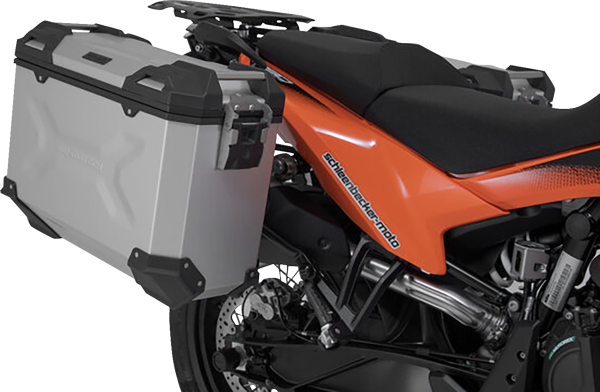 SW-Motech TRAX ADV Aluminum Case System - Silver - KTM Adventure 790/890/SMT 890 '19-'24