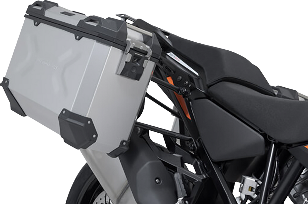 SW-Motech TRAX ADV Aluminum Case System - Silver - KTM Super Adventure 1290 R/S '21-'24
