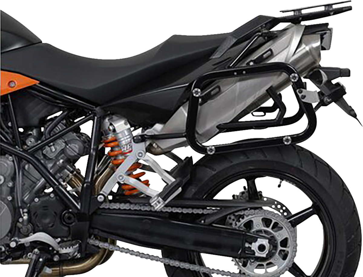 SW-Motech TRAX ADV Aluminum Case System - Silver - KTM Super Moto 950/SMR/SMT 990 '05-'13