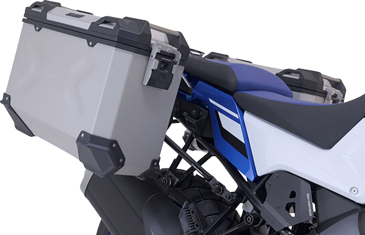 SW-Motech TRAX ADV Aluminum Case System - Silver - Suzuki V-Strom 1050 DE '23-'24