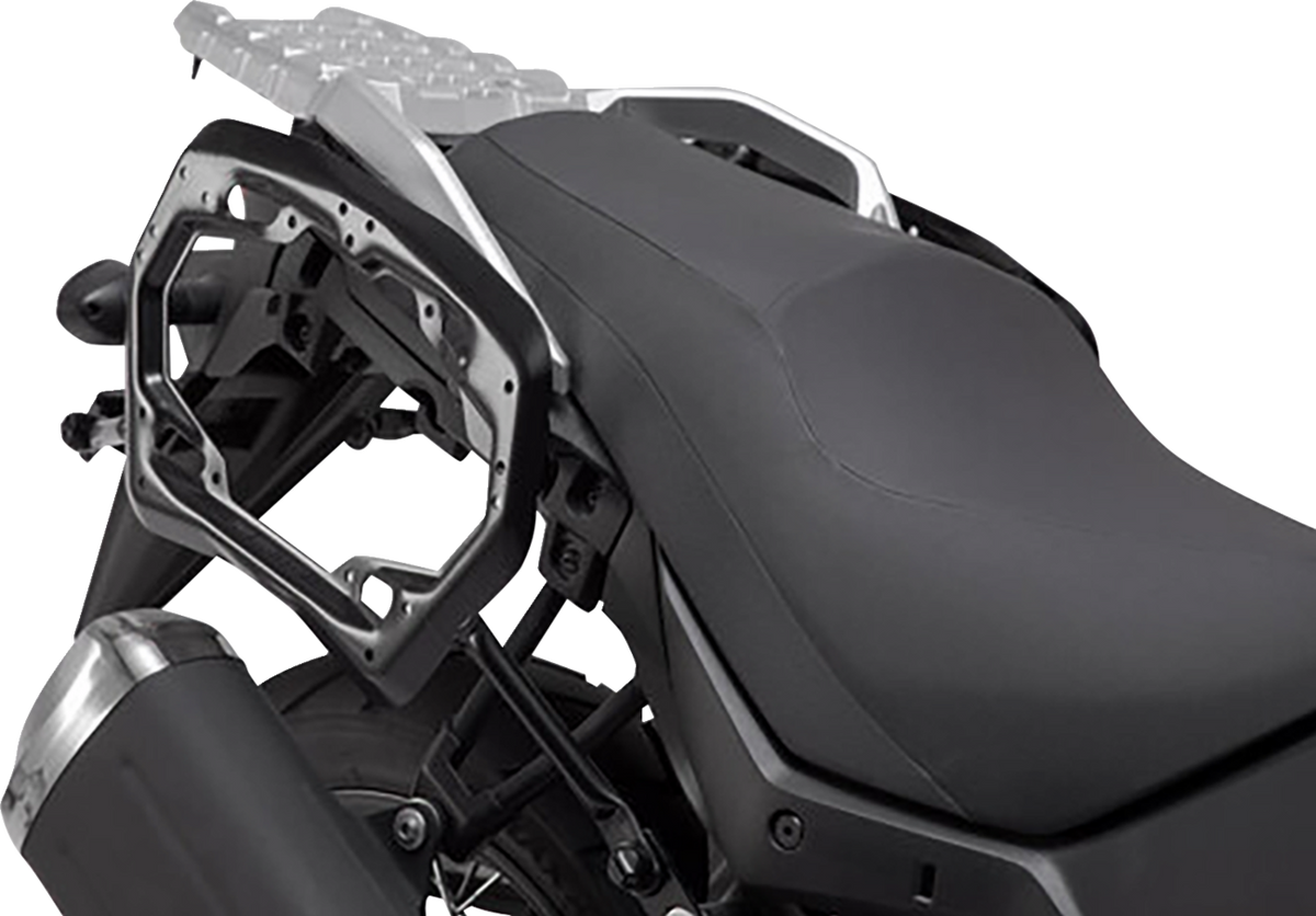 SW-Motech TRAX ADV Aluminum Case System - Silver - Suzuki V-Strom 650 '16-'24 - DL650 - 3580-0448