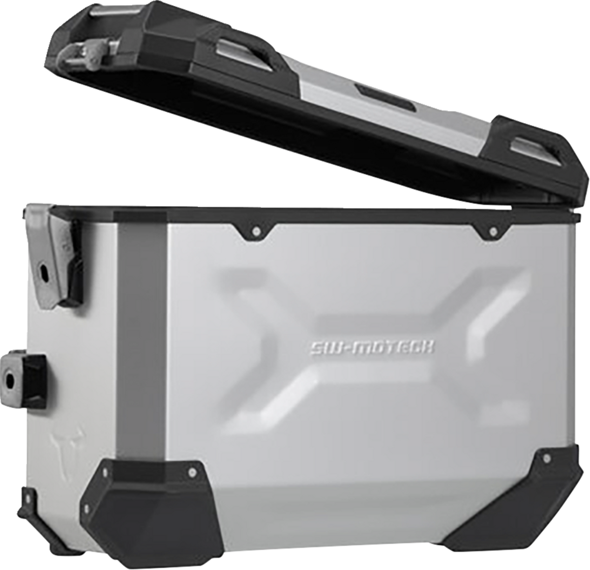 SW-Motech TRAX ADV Aluminum Case System - Silver - Triumph Tiger 1200 '22-'25