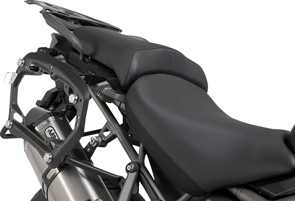 SW-Motech TRAX ADV Aluminum Case System - Silver - Triumph Tiger/Tiger Explorer 1200 '12-'21 - 3580-0450