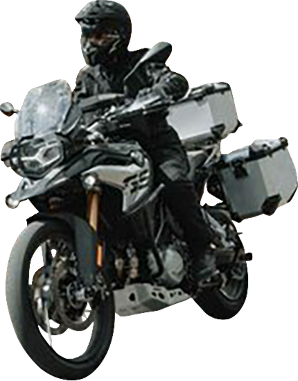 SW-Motech TRAX ADV Aluminum Case System - Silver - Triumph Tiger/Tiger Explorer 1200 '12-'21 - 3580-0410
