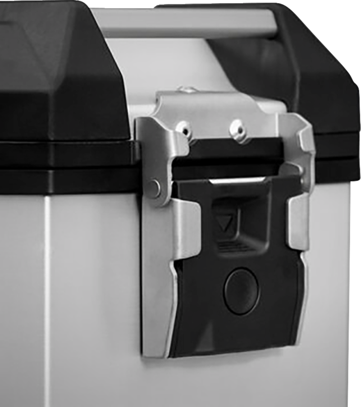 SW-Motech TRAX ADV Hard Case - 45 Liter - Silver - Left