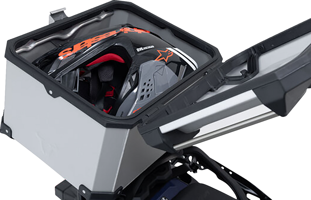 SW-Motech TRAX ADV Top Case System - Silver - Aprilia Tuareg 660 '22-'25