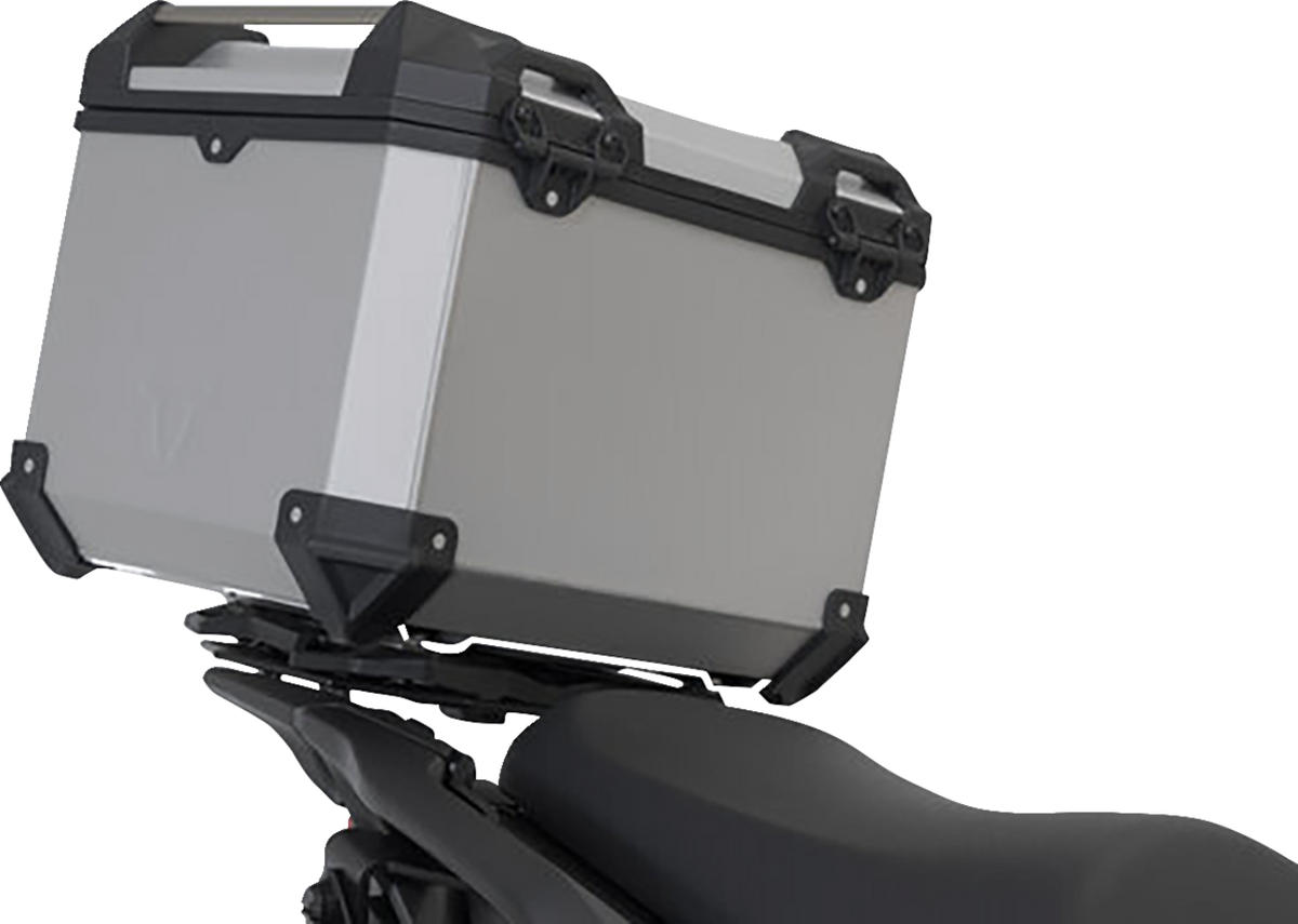 SW-Motech TRAX ADV Top Case System - Silver - Kawasaki Versys 1000 '20-'23