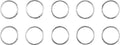 Twin Power 84-Up Evo BT and XL and M8 Exhaust Gaskets Replaces 65324-83 Extreme Performance 10 Pk