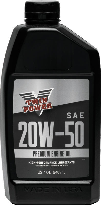 Twin Power 20W50 Premium Oil - Quart