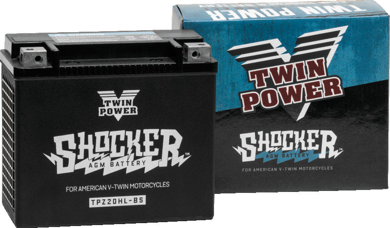 Twin Power YTX-20HL Shocker Battery Replaces H-D 65989-97A 310 CCA