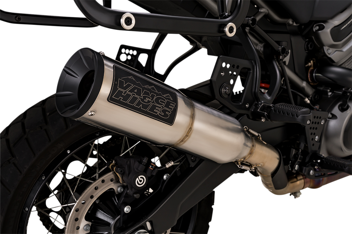 Vance & Hines Adventure Hi-Output 450 Slip-On Muffler - Stainless Steel