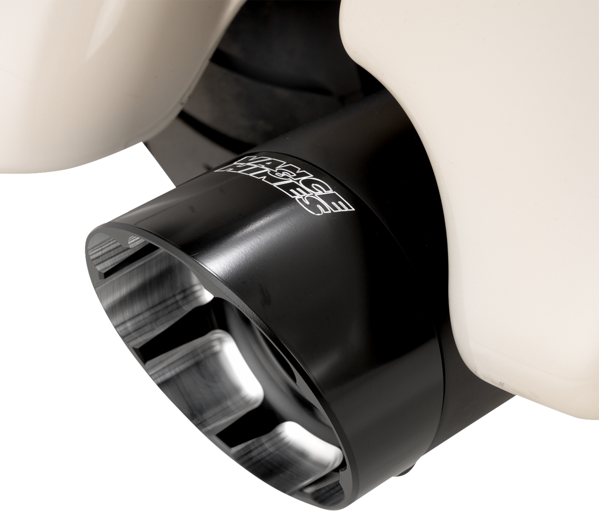 Vance & Hines Razorback 450 Slip-On Mufflers - Black - M8 Bagger