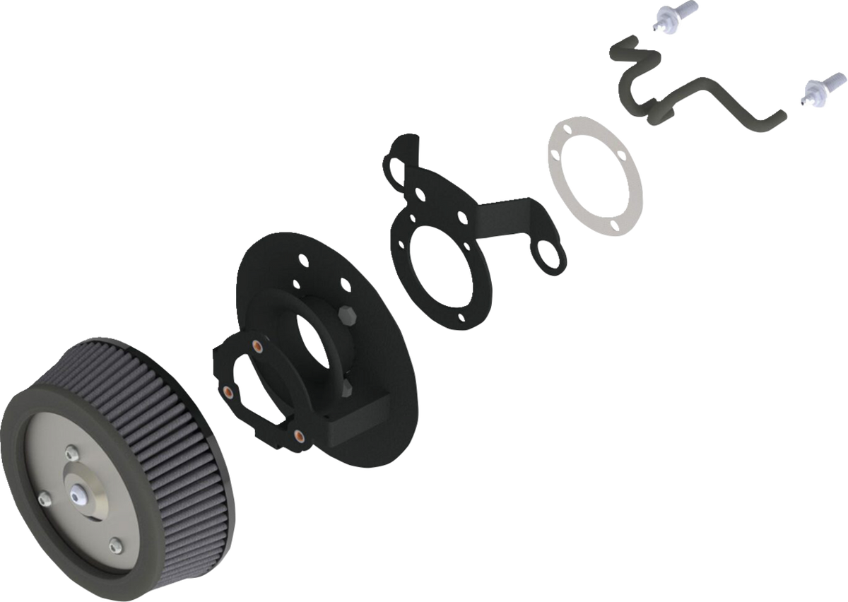 Vance & Hines VO2 Naked Air Intake - Sportster