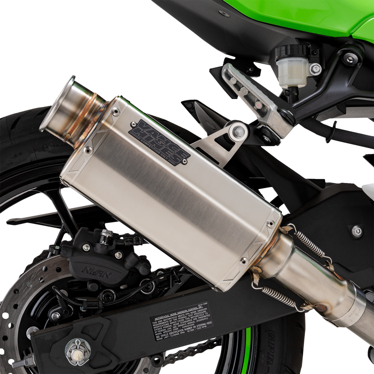 Vance & Hines VS-6 Slip-On Muffler - Stainless Steel - Kawasaki Z/Ninja 500